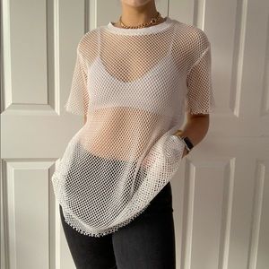 LF see through knit